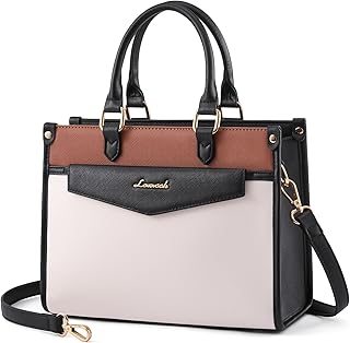 Purses and Handbags for Women, Trendy Satchel Tote Purse, PU Leather Crossbody Shoulder Bag Top Handle for Ladies