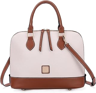 Top Handle Bag for Women Faux Leather Satchel Bags Hobo Bags Crossbody Tote Purse with Detachable Satchel Strap