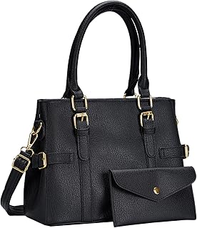 Women's Handbags Fashion Vegan Leather Handbags Purses for women Tote Bag Shoulder Bag Top Handle Satchel Spring Purse