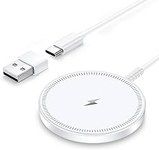 Magnetic Wireless Magsafe Charger iPhone: Charging Pad for iPhone 17/16/15/14/13/12 Series & AirPods Pro 4-2, Strong Magnet, Dual Ports, Case-Friendly, Lightweight for Travel Home Office Desk