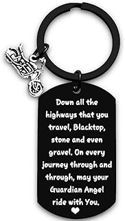 Nimteve Motorbike Gifts for Women Men Motorcycle Keychain Biker Key Chain Gift Ride Safe Gifts For Valentines Christmas Birthday Biker Gifts For Dad Husband Boyfriend