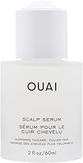 OUAI Scalp Serum - Balancing Hair Serum with Red Clover Extract, Siberian Ginseng and Peptides for Thicker and Fuller-Looking Hair - Paraben, Phthalate and Sulfate Free Scalp Care (2 Fl Oz)