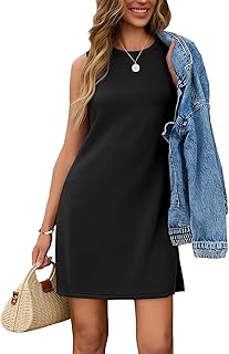 Dresses for Women 2025 Casual Summer Sundresses Sleeveless Tank Dress Fashion Outfits