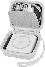 Hard Shell Travel Case for Foldable 3-in-1 Wireless Charger, Portable Storage Organizer for UCOMX/for Hicober/for Iseyyox/for LISEN Charging Station, Protective Bag for Cables & Adapters (Box Only)